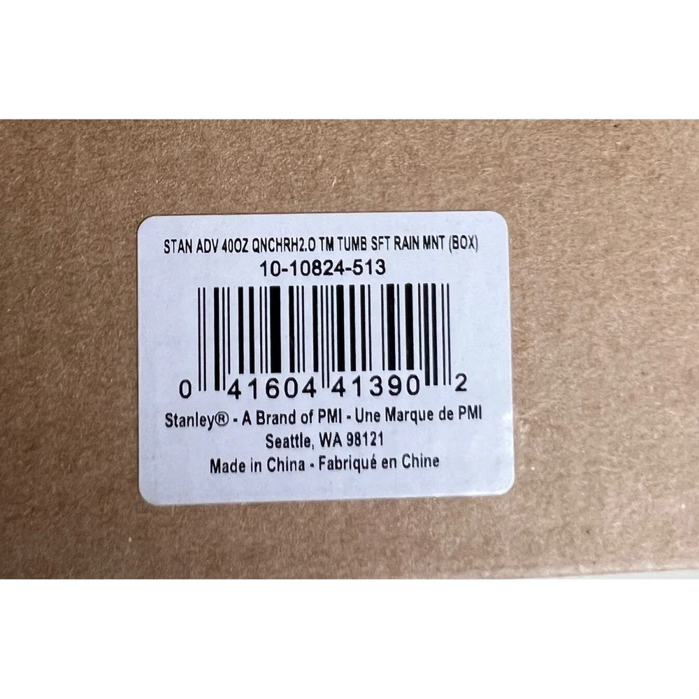 Stanley Quencher H2.0 Tumbler 40oz Soft Rain Mist NEW 10-10824-513 FlowState Lid - Picture 6 of 6